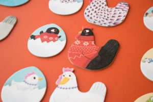 Jeu de mémoire : chicks & chickens