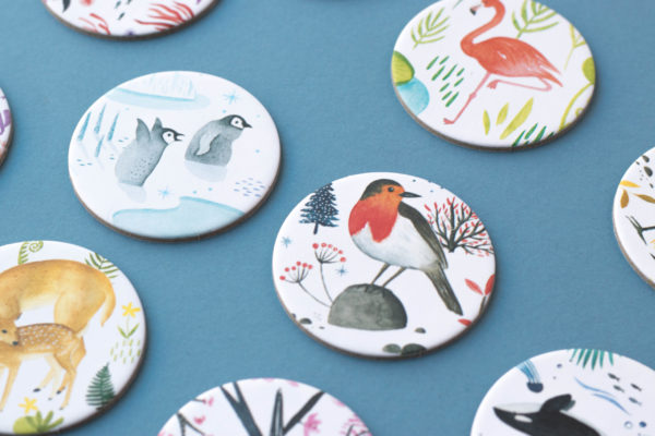 Jeu de mémoire : wildlife