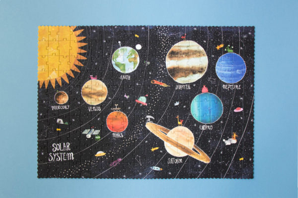 Puzzle : discover the planets (200 pces) – Image 2