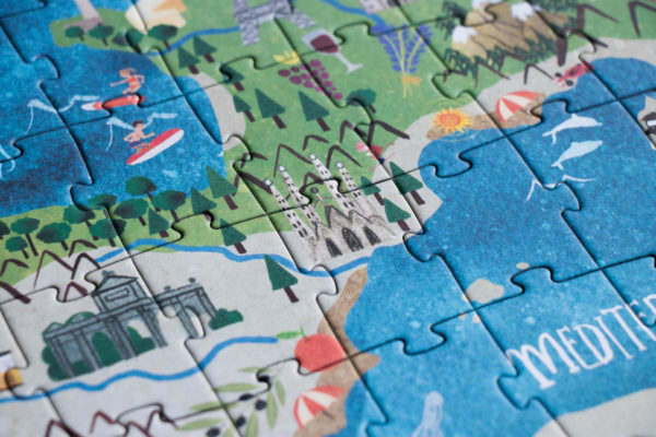 Puzzle : Discover Europe (200 pces) – Image 3