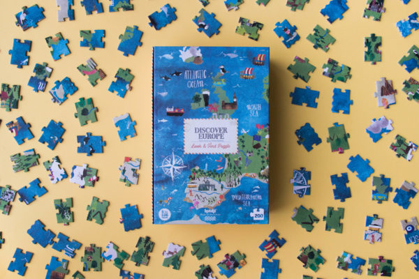 Puzzle : Discover Europe (200 pces) – Image 9