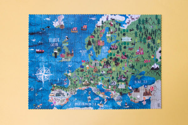 Puzzle : Discover Europe (200 pces) – Image 2