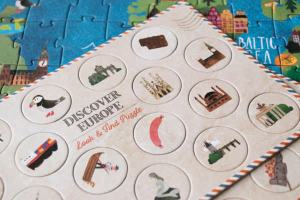 Puzzle : Discover Europe (200 pces) – Image 8
