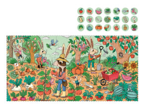 Puzzle : rabbit's garden (24 pces)