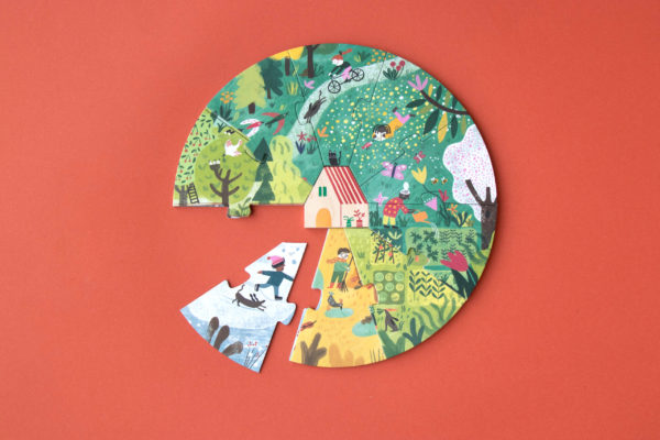 Puzzle : a home for nature (4x10 pces)