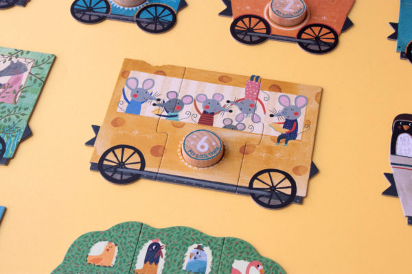 Puzzle : my little train (10x3 pces) – Image 4