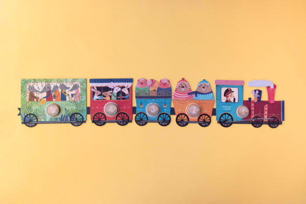 Puzzle : my little train (10x3 pces) – Image 5