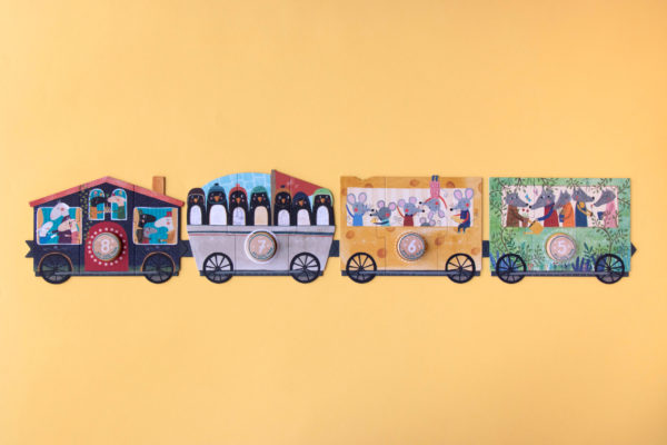 Puzzle : my little train (10x3 pces) – Image 6