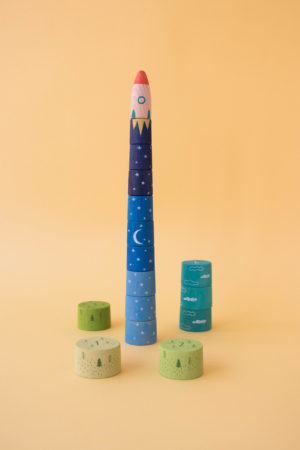 Jouet en bois : up to the stars
