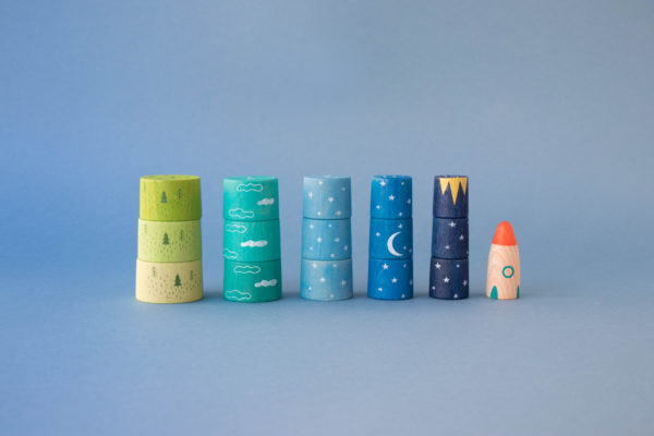 Jouet en bois : up to the stars – Image 5