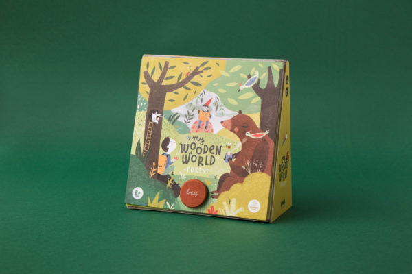 Figurines en bois : my wooden world forest – Image 11