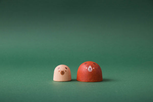 Figurines en bois : my wooden world forest – Image 5