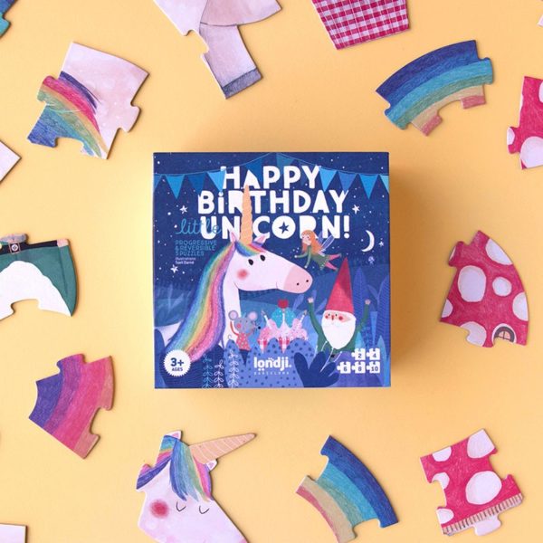 Puzzle : happy birthday unicorn (5x de 2 à 10 pces) – Image 4