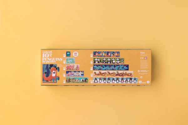 Puzzle : 10 penguins (1 à 10 pces) – Image 7