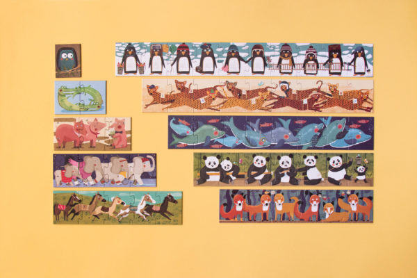 Puzzle : 10 penguins (1 à 10 pces) – Image 3