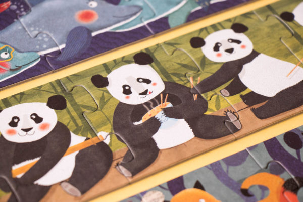 Puzzle : 10 penguins (1 à 10 pces) – Image 4