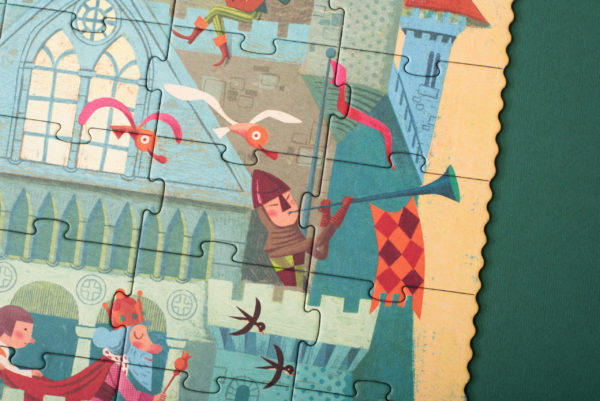 Puzzle : Go to the medieval times (100 pces) – Image 10