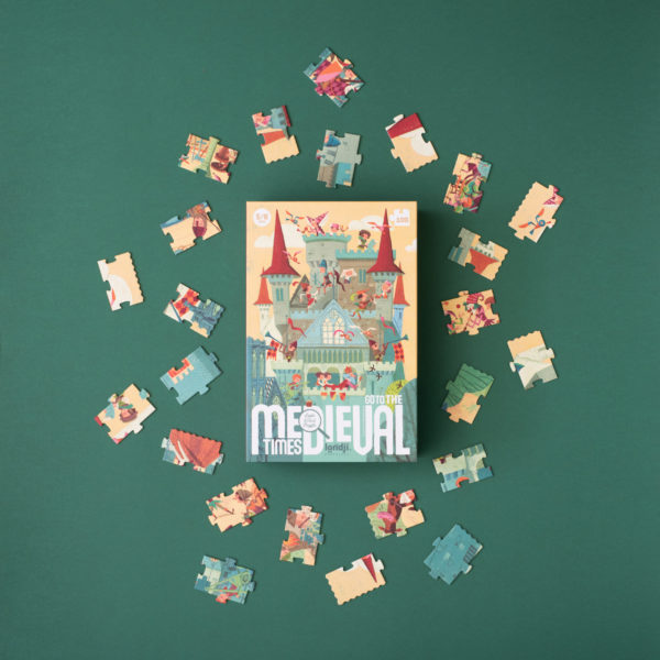 Puzzle : Go to the medieval times (100 pces) – Image 6
