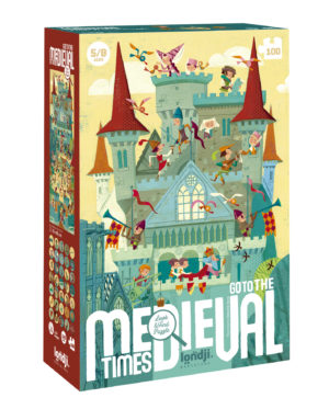 Puzzle : Go to the medieval times (100 pces)