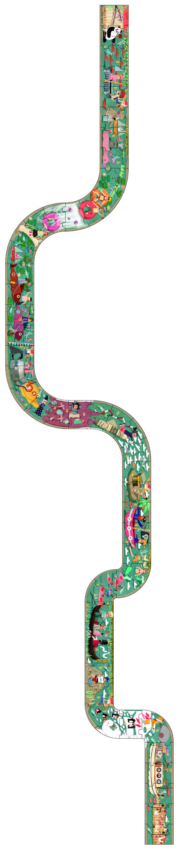 Puzzle : My river (54 pces) – Image 7