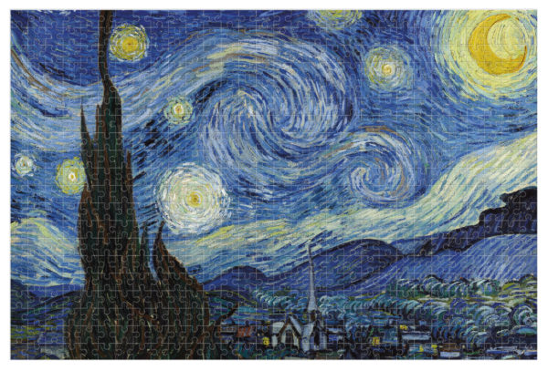 Micropuzzle : Starry Night (600 pces) – Image 2