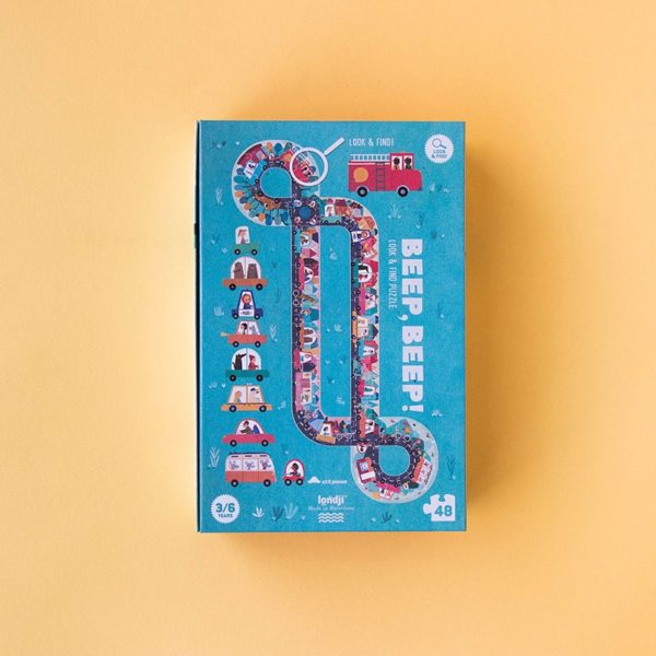Puzzle : Beep beep! (48 pces) – Image 4
