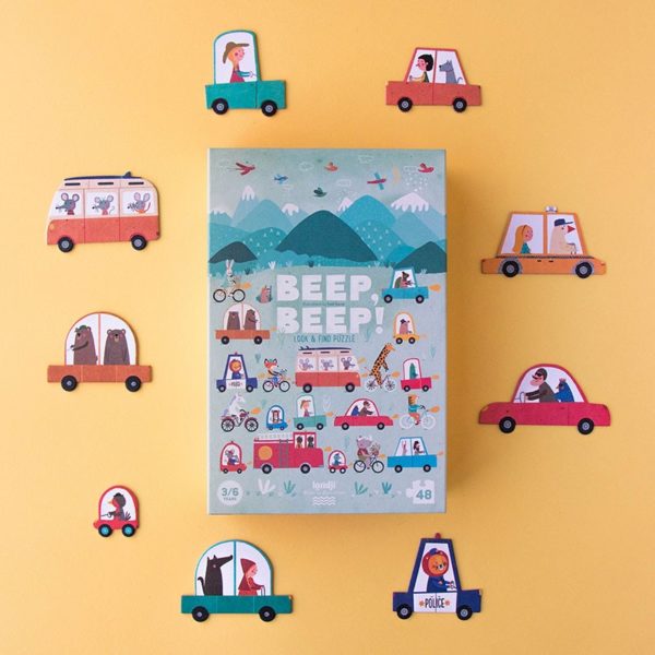 Puzzle : Beep beep! (48 pces)