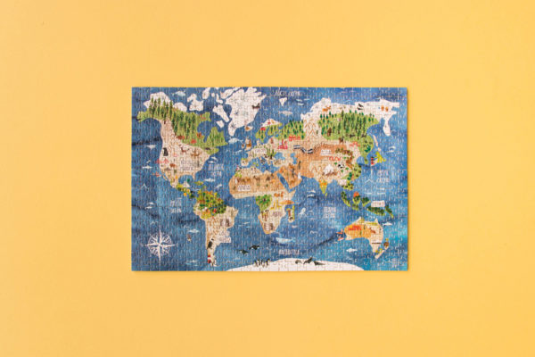 Micro Puzzle : Discover the world (600 pces) – Image 2