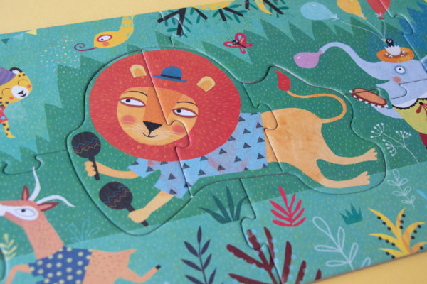 Puzzle : My jungle (34 pces) – Image 3