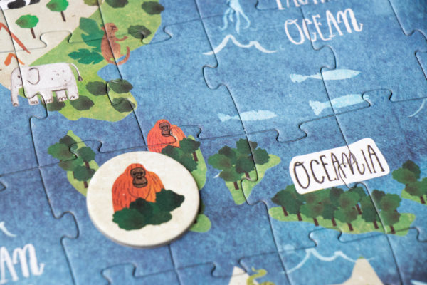 Puzzle : Discover the world (200 pces) – Image 9