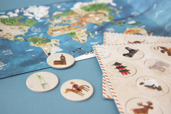 Puzzle : Discover the world (200 pces) – Image 3