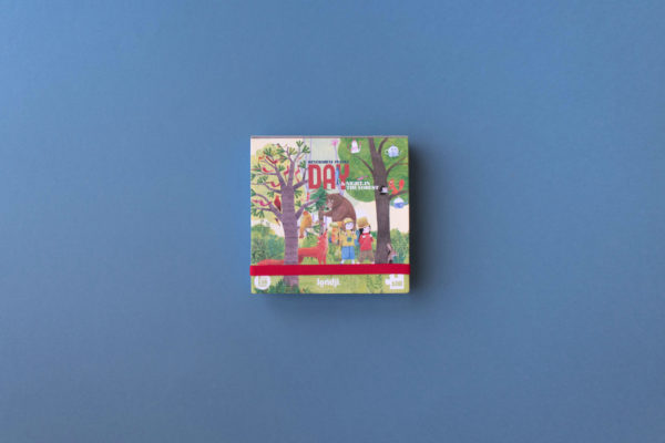 Pocket Puzzle : Night and day in the forest (100 pces - réversible)