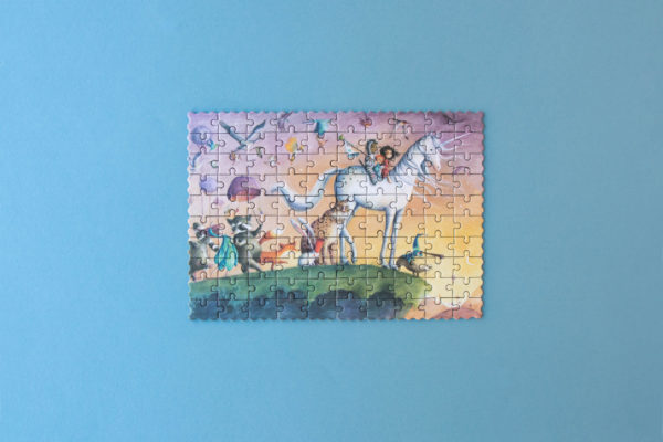 Pocket Puzzle : My unicorn (100 pces) – Image 2