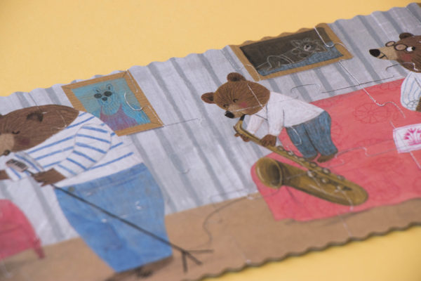 Pocket Puzzle : Wild music (100 pces) – Image 6