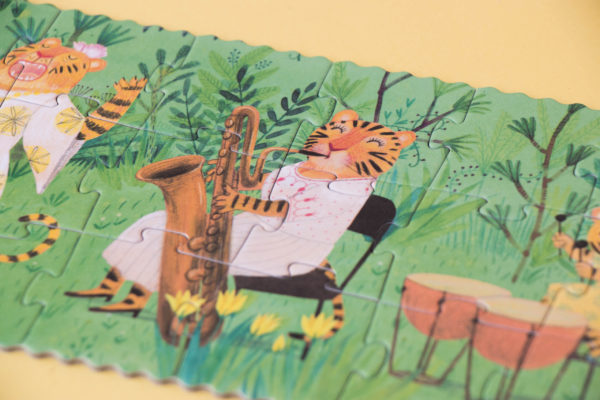 Pocket Puzzle : Wild music (100 pces) – Image 9