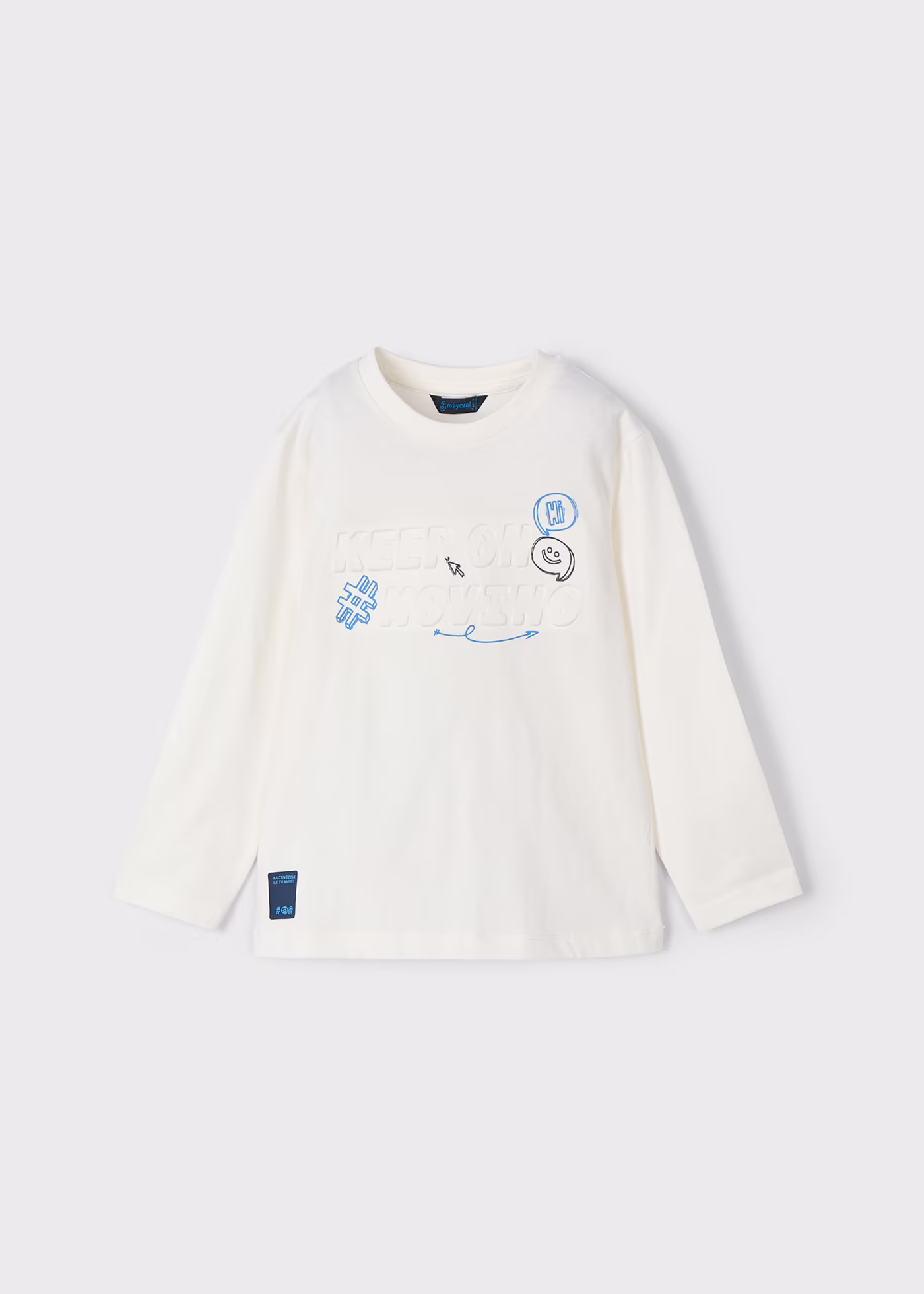 T-shirt manches longues keep on moving